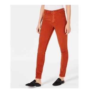 Free People Rust Skinny Pants
